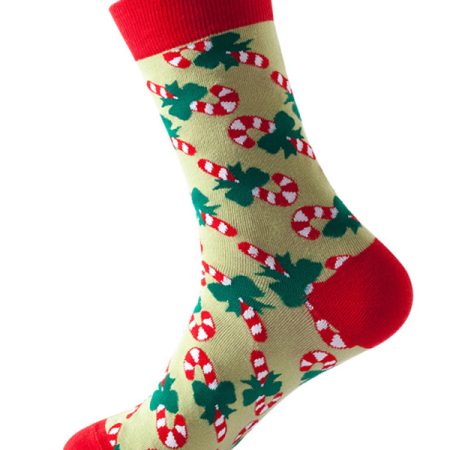 New mid-calf socks fun Christmas socks